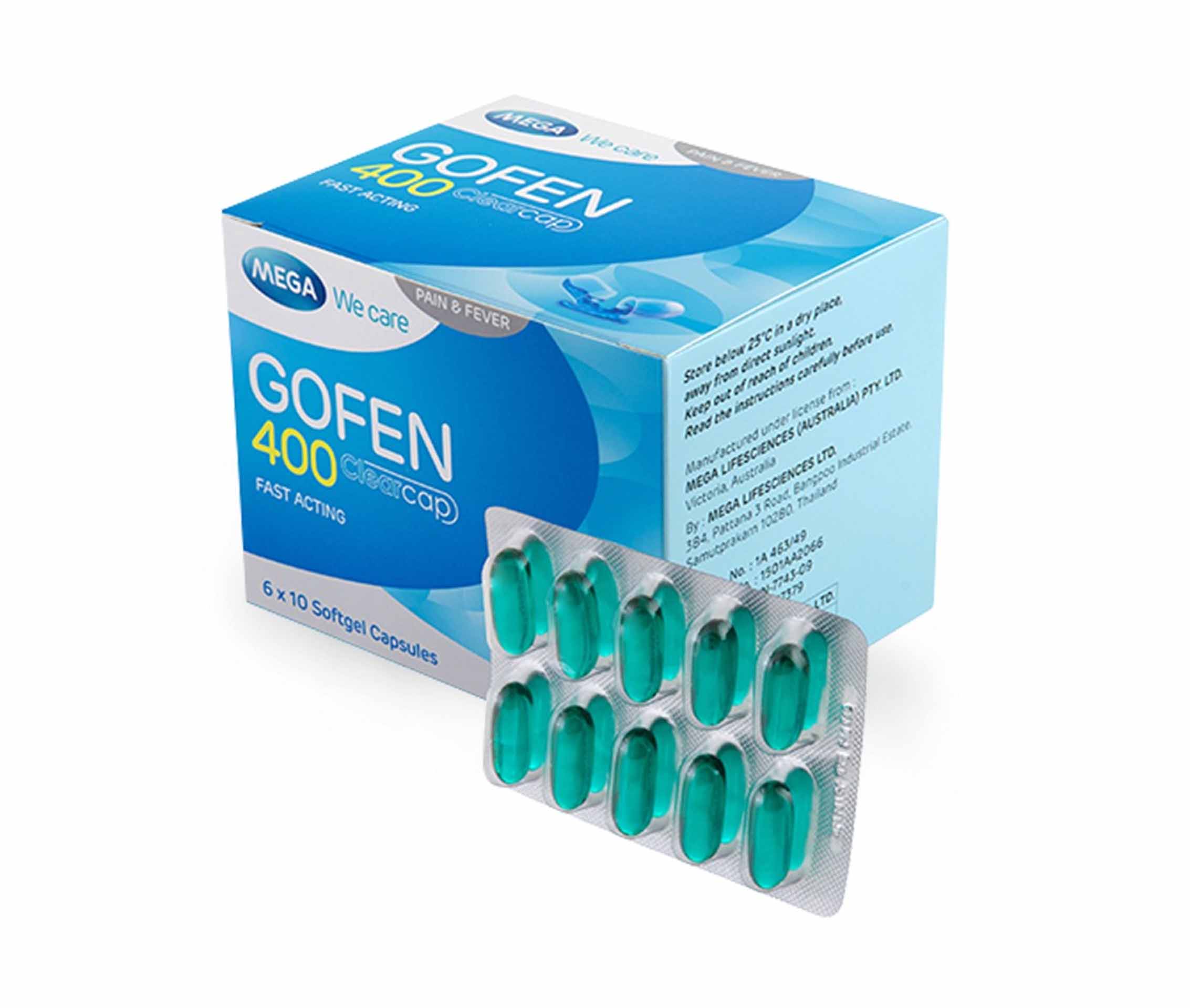 Pain relief tablets
